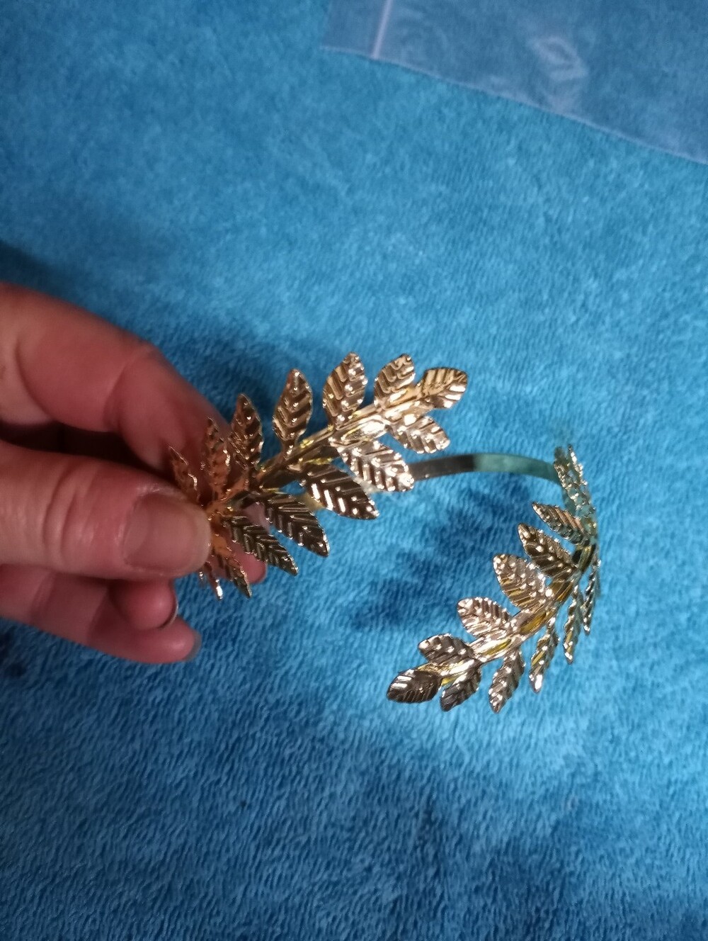 Gold Leaf Laurel Armband